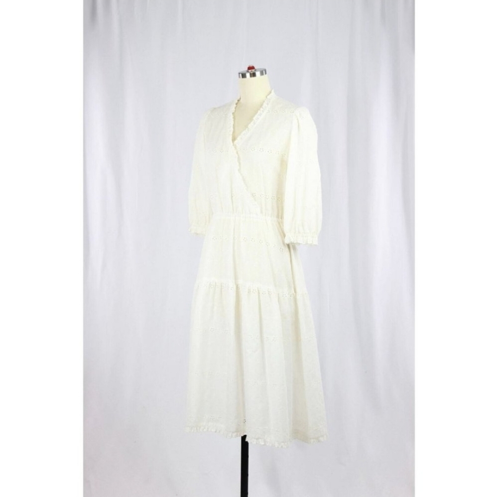 Vintage Cream Dress Size Small - Picture 5 of 16
